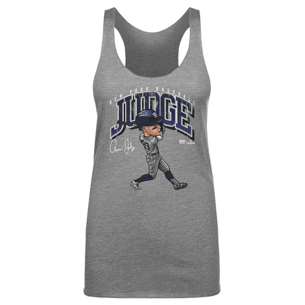 Aaron Judge New York Y Cartoon WHT