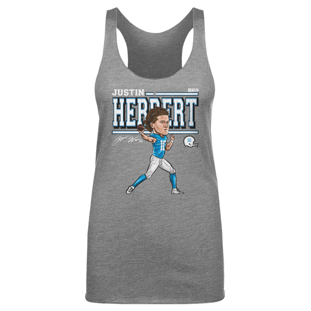 Justin Herbert Cartoon WHT