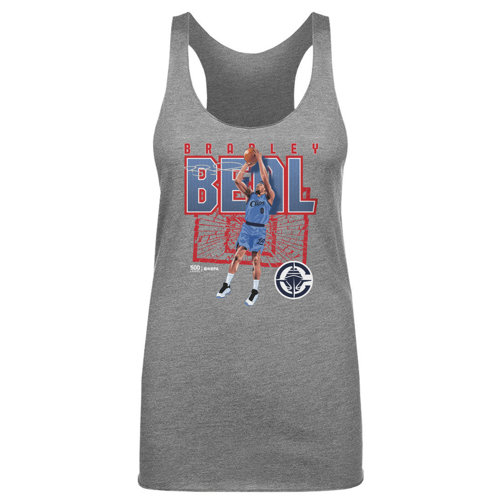 Bradley Beal Los Angeles Clippers Shattered WHT
