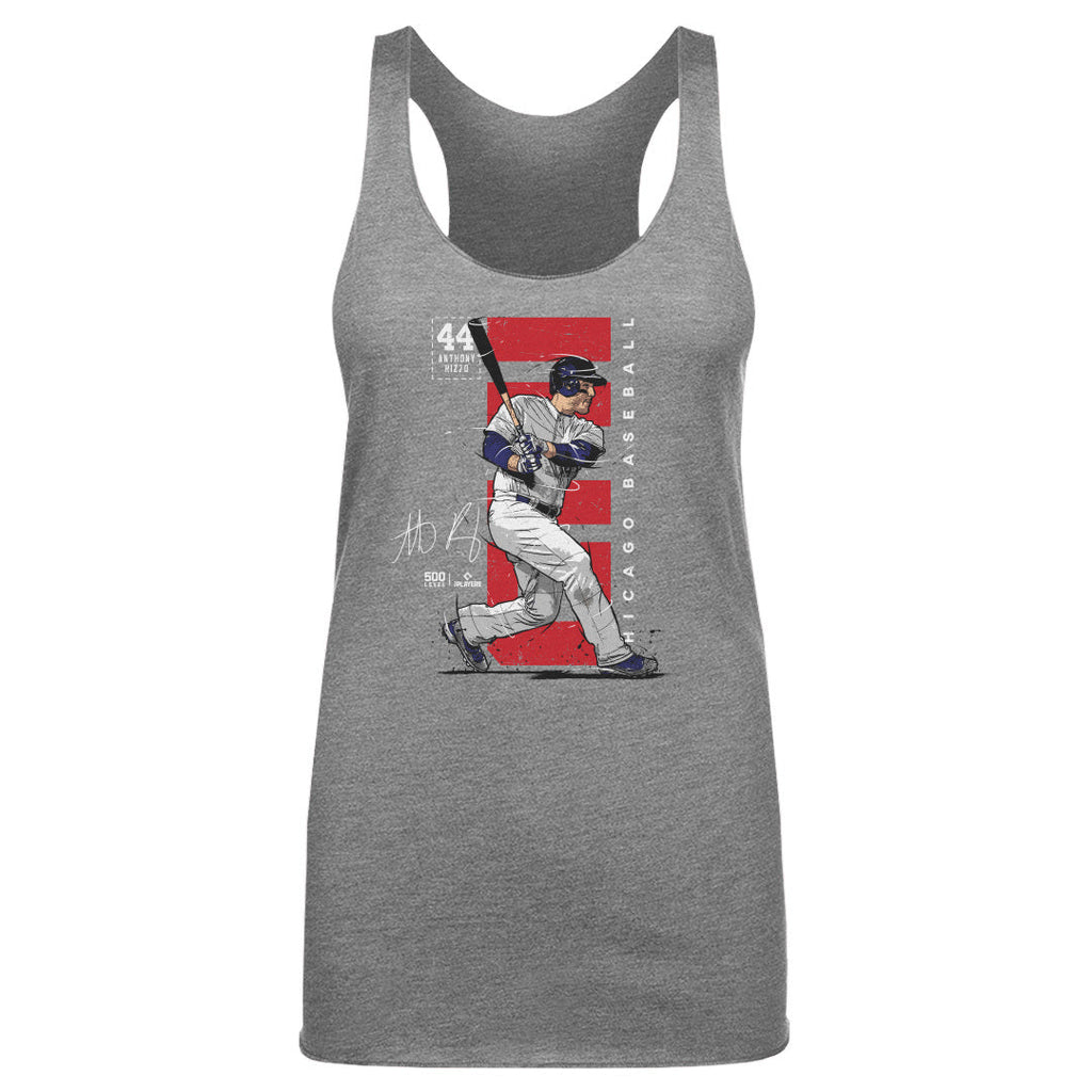 Anthony Rizzo Chicago C Vertical WHT