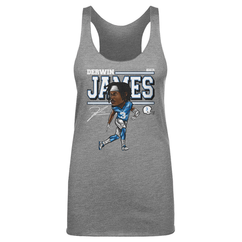 Derwin James Los Angeles C Cartoon WHT