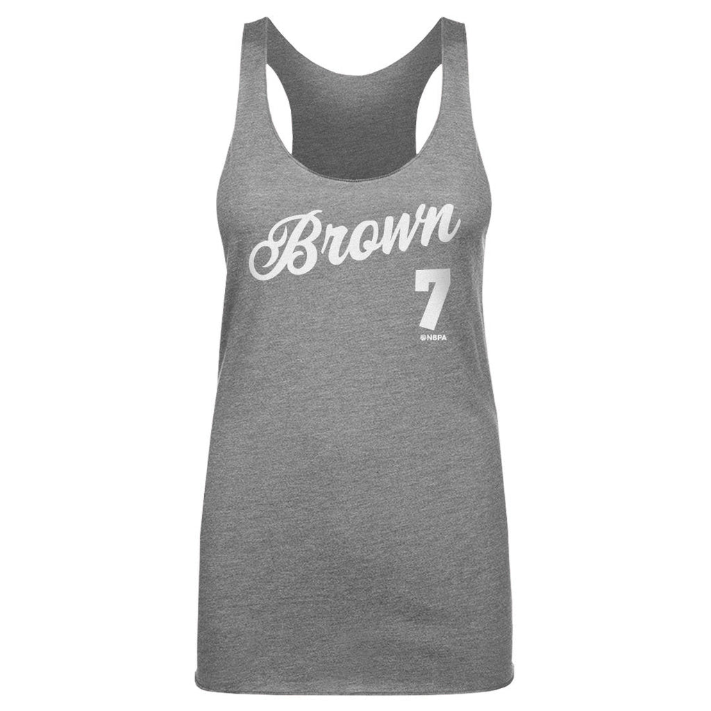 Jaylen Brown Boston Script WHT