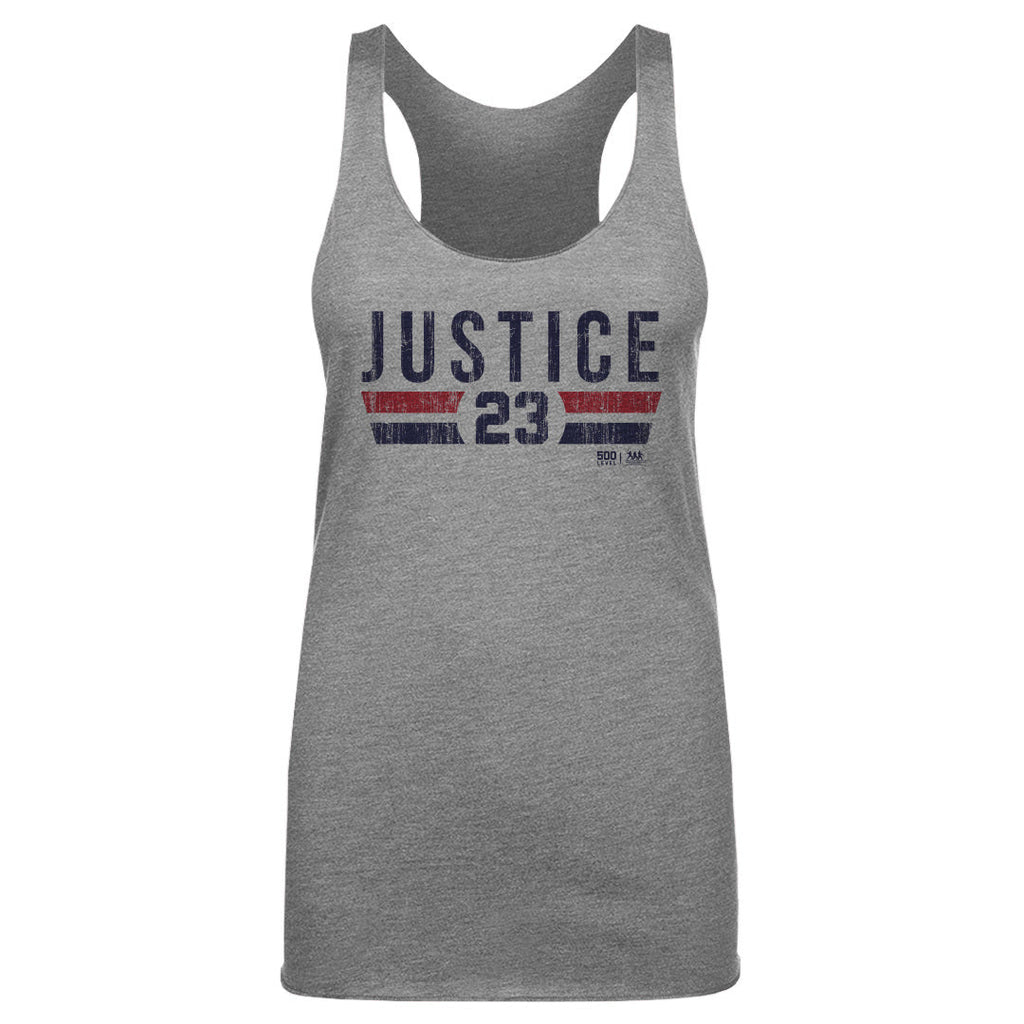 David Justice Atlanta Font