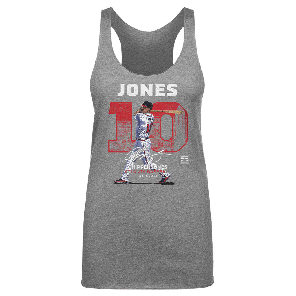 Chipper Jones Atlanta Throwback WHT