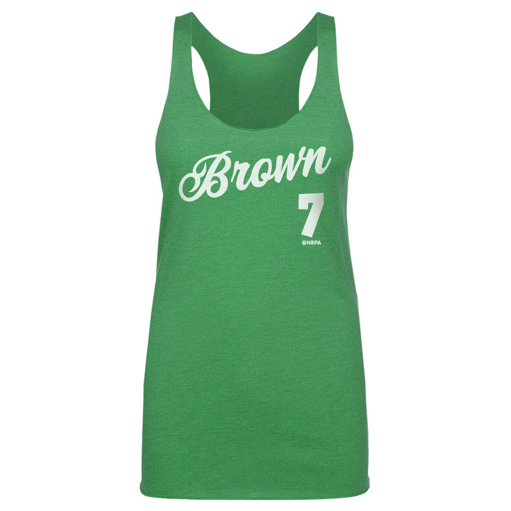 Jaylen Brown Boston Script WHT