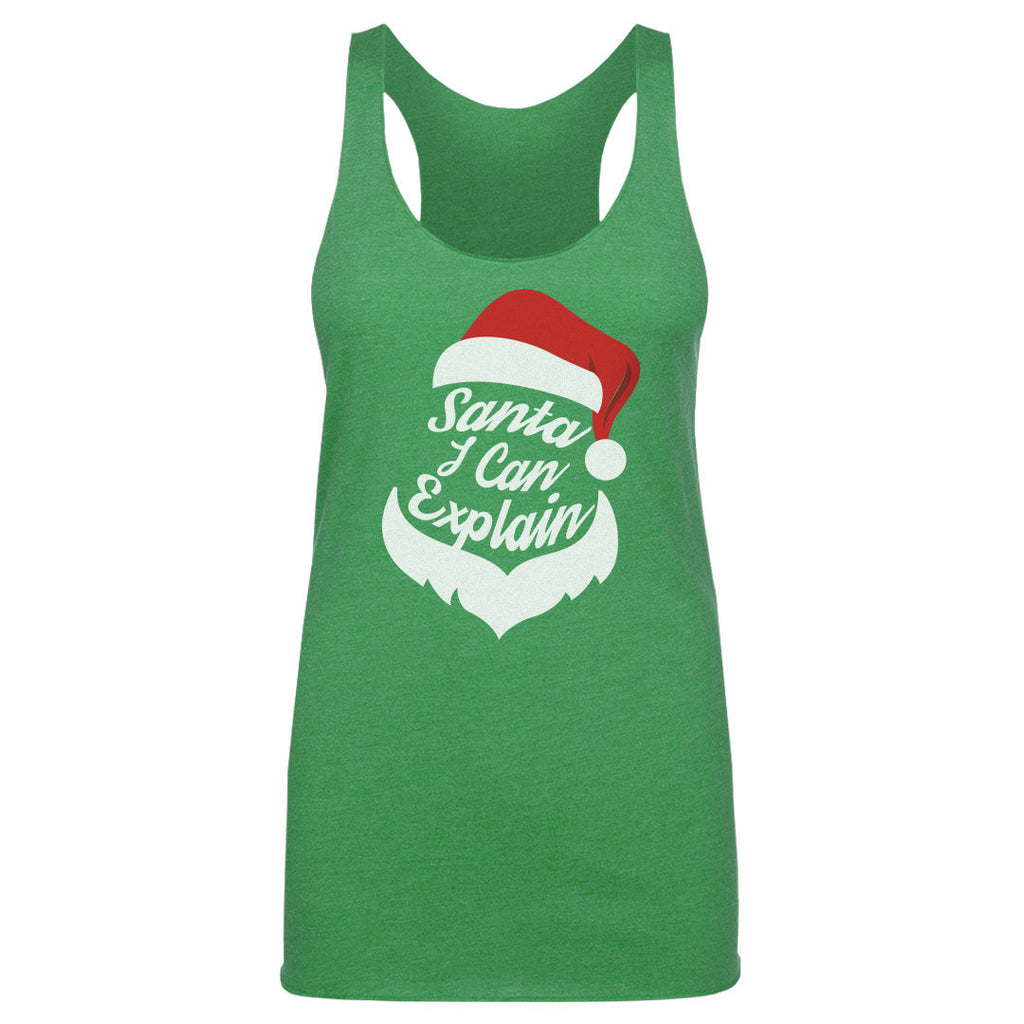 Christmas Santa I Can Explain WHT