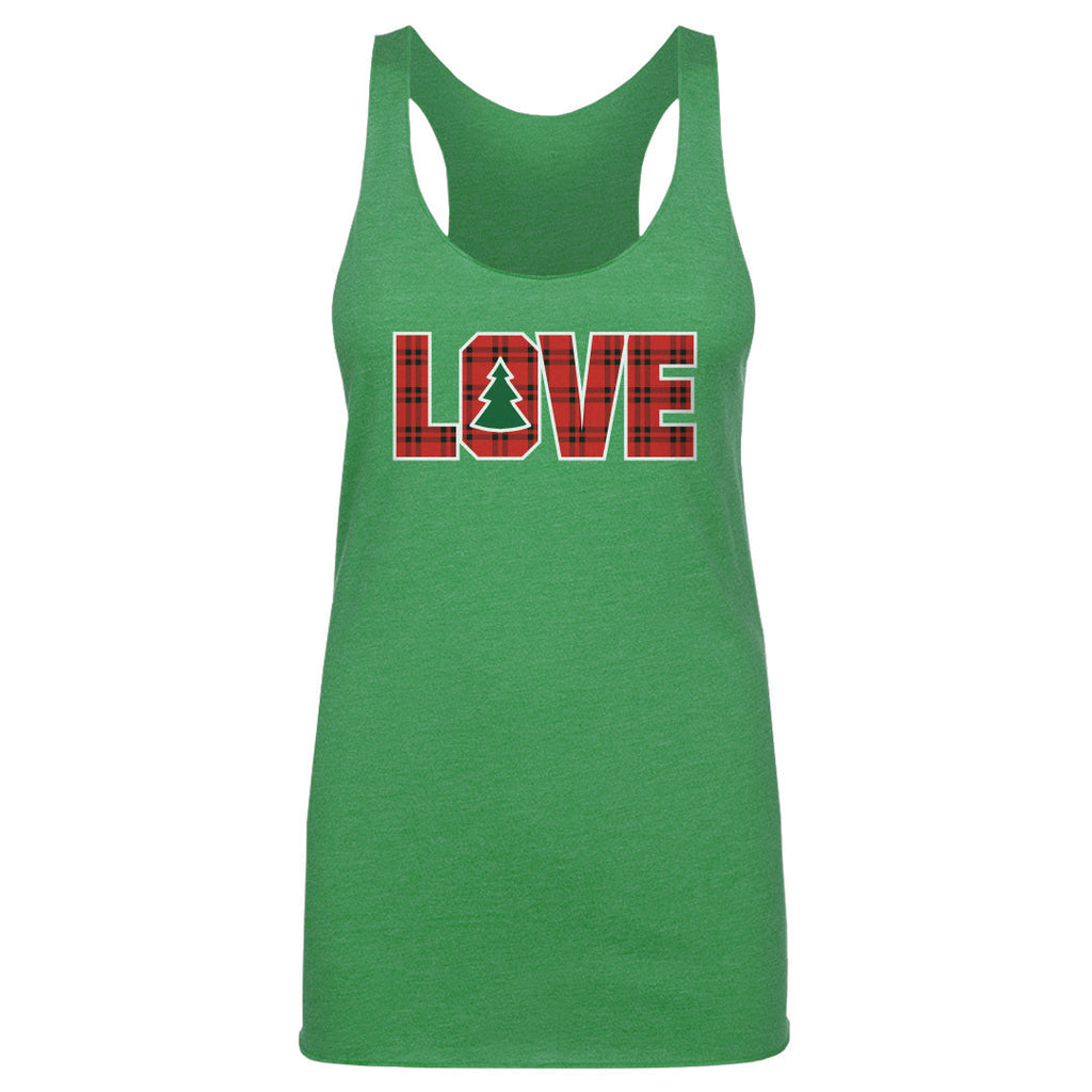 Christmas LOVE Christmas Plaid WHT