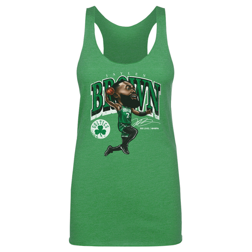 Jaylen Brown Boston Celtics Cartoon WHT