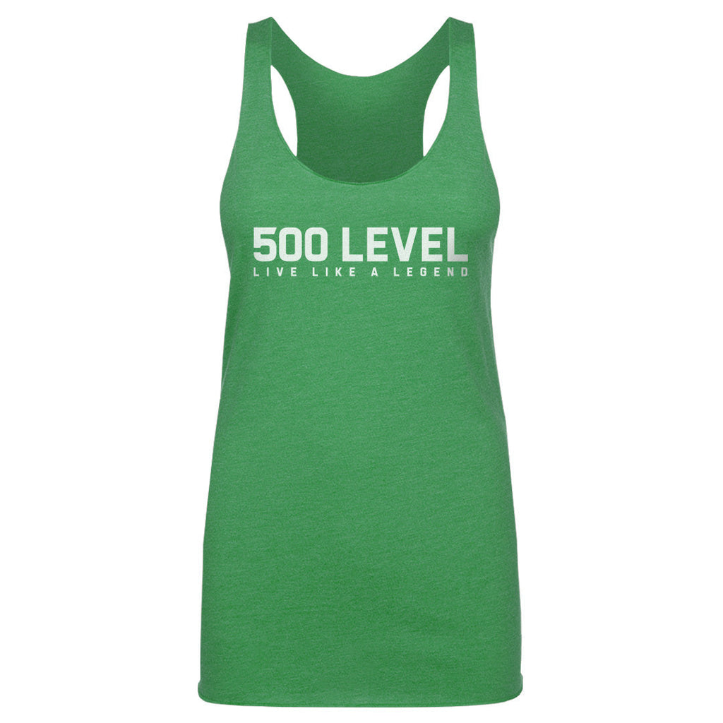 500 LEVEL Wordmark WHT