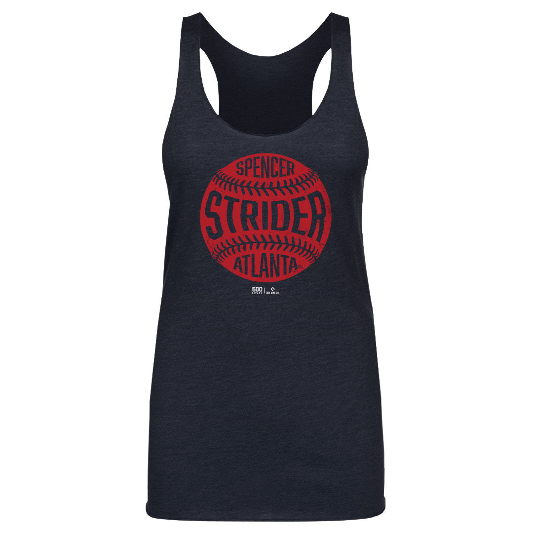 Spencer Strider Atlanta Vintage Baseball WHT