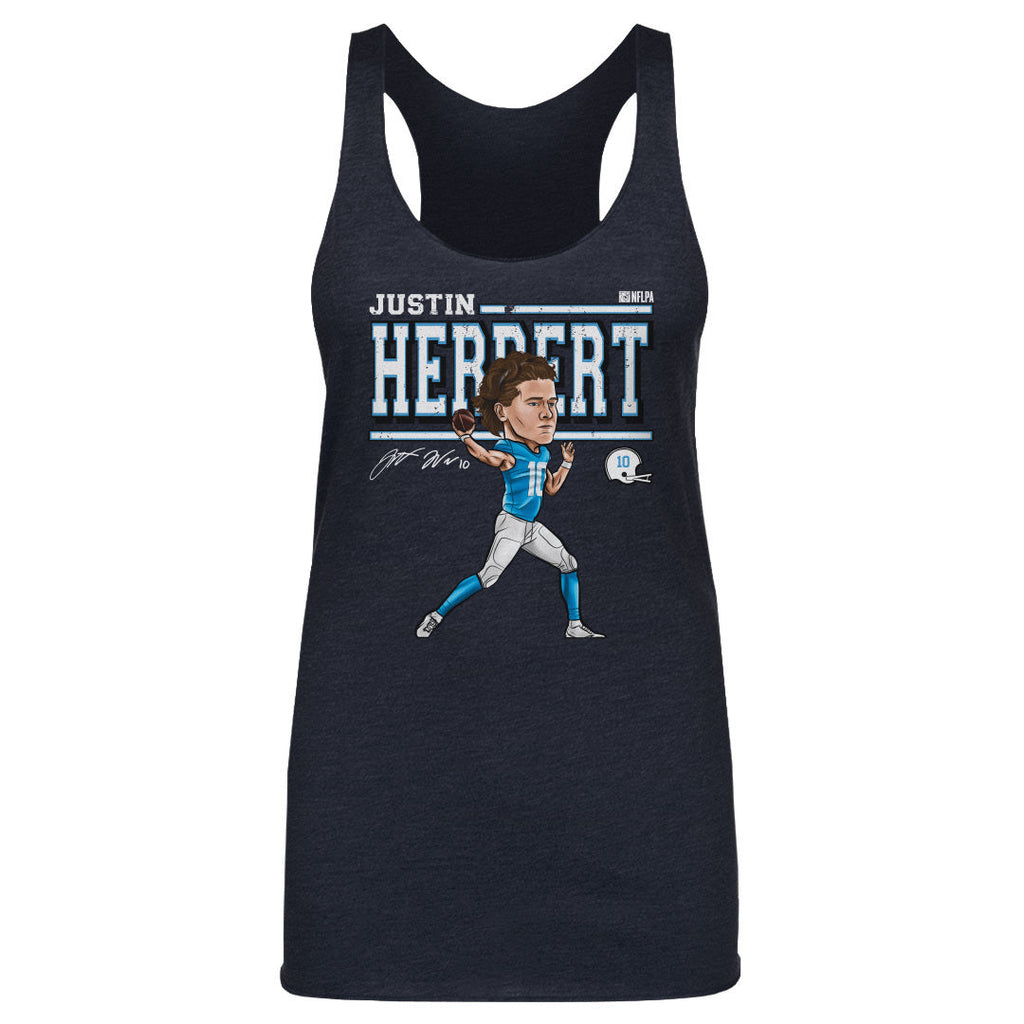 Justin Herbert Cartoon WHT