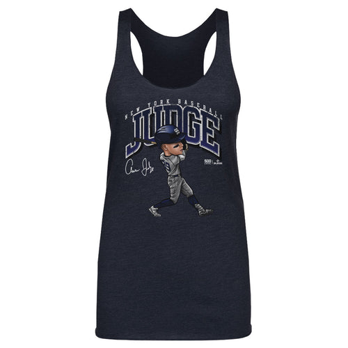 Aaron Judge New York Y Cartoon WHT