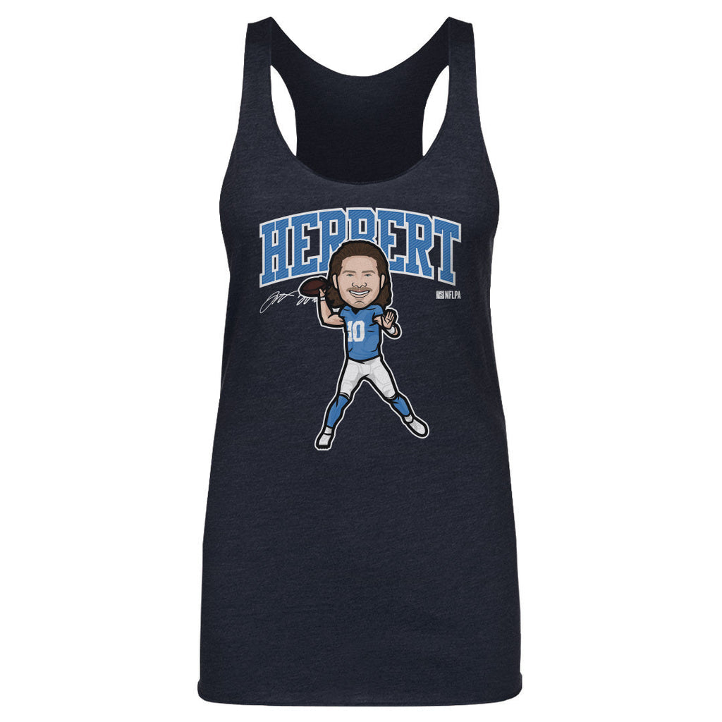 Justin Herbert Los Angeles C Toon WHT