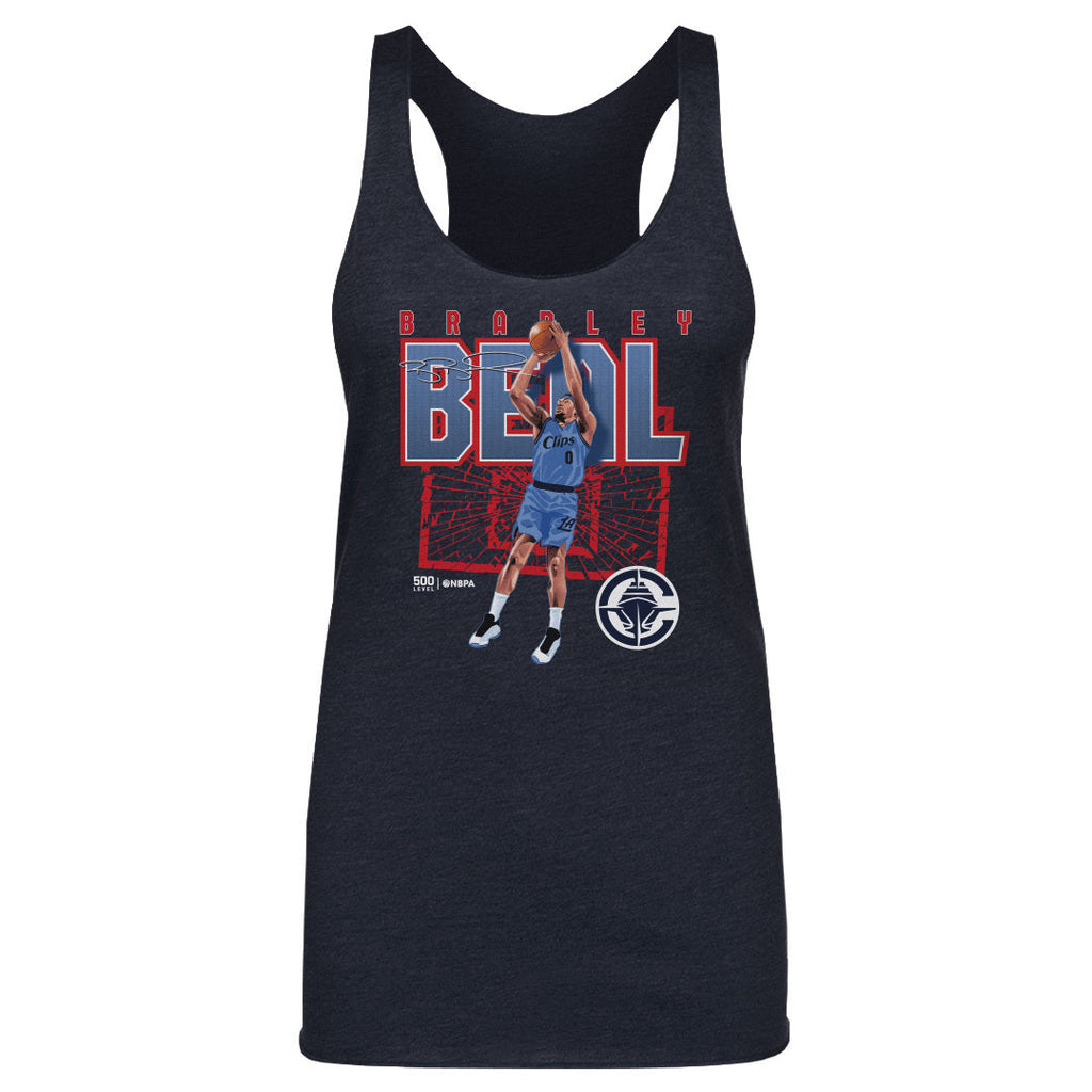 Bradley Beal Los Angeles Clippers Shattered WHT