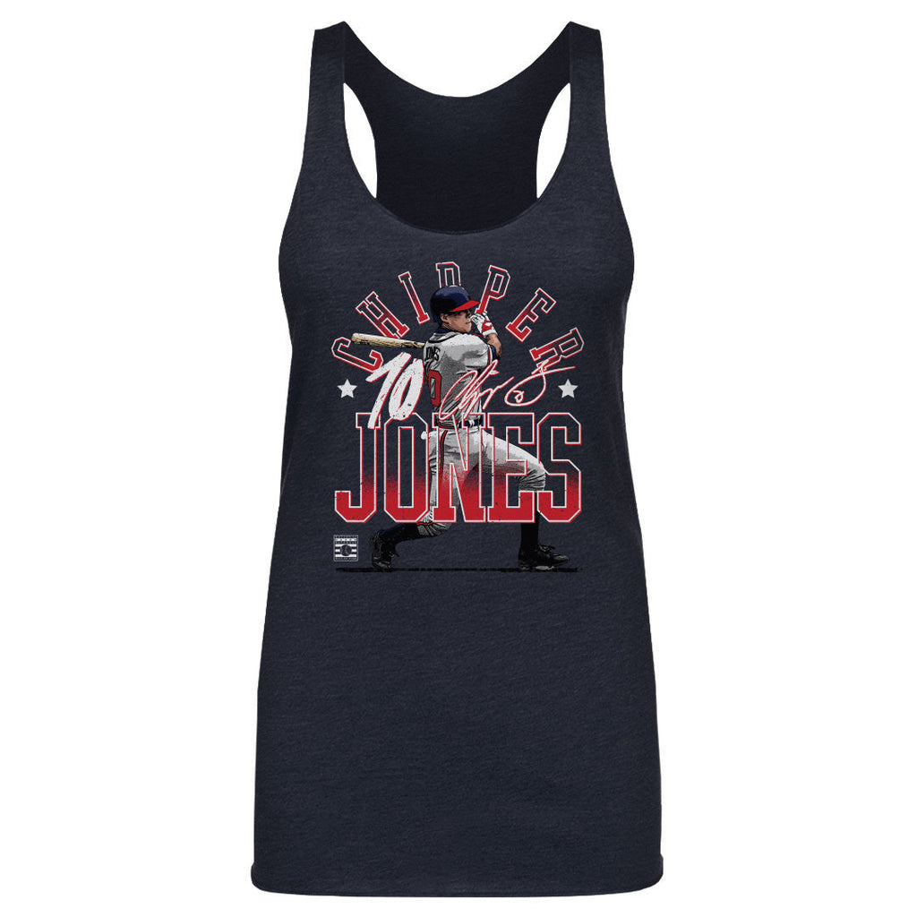 Chipper Jones Atlanta Arch WHT