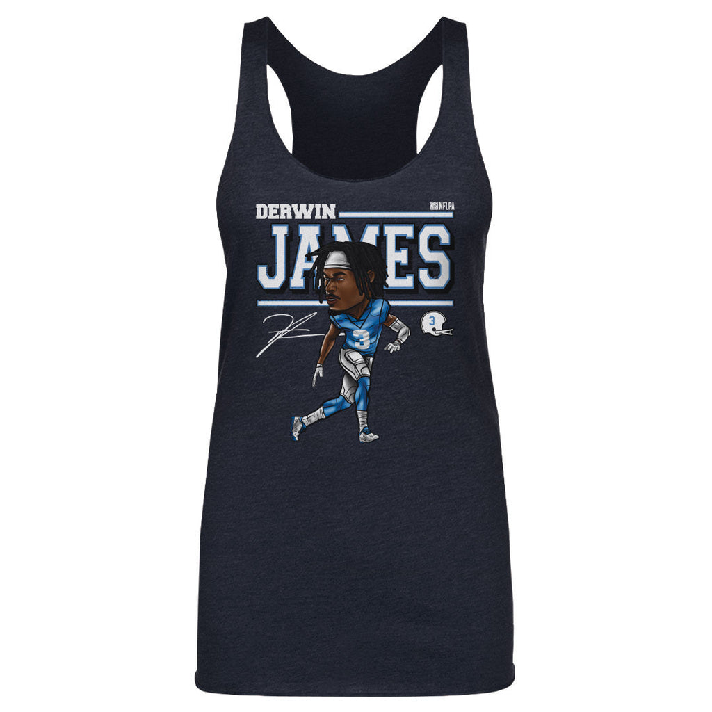 Derwin James Los Angeles C Cartoon WHT