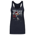 Aaron Judge New York Y Cartoon Santa Hat WHT