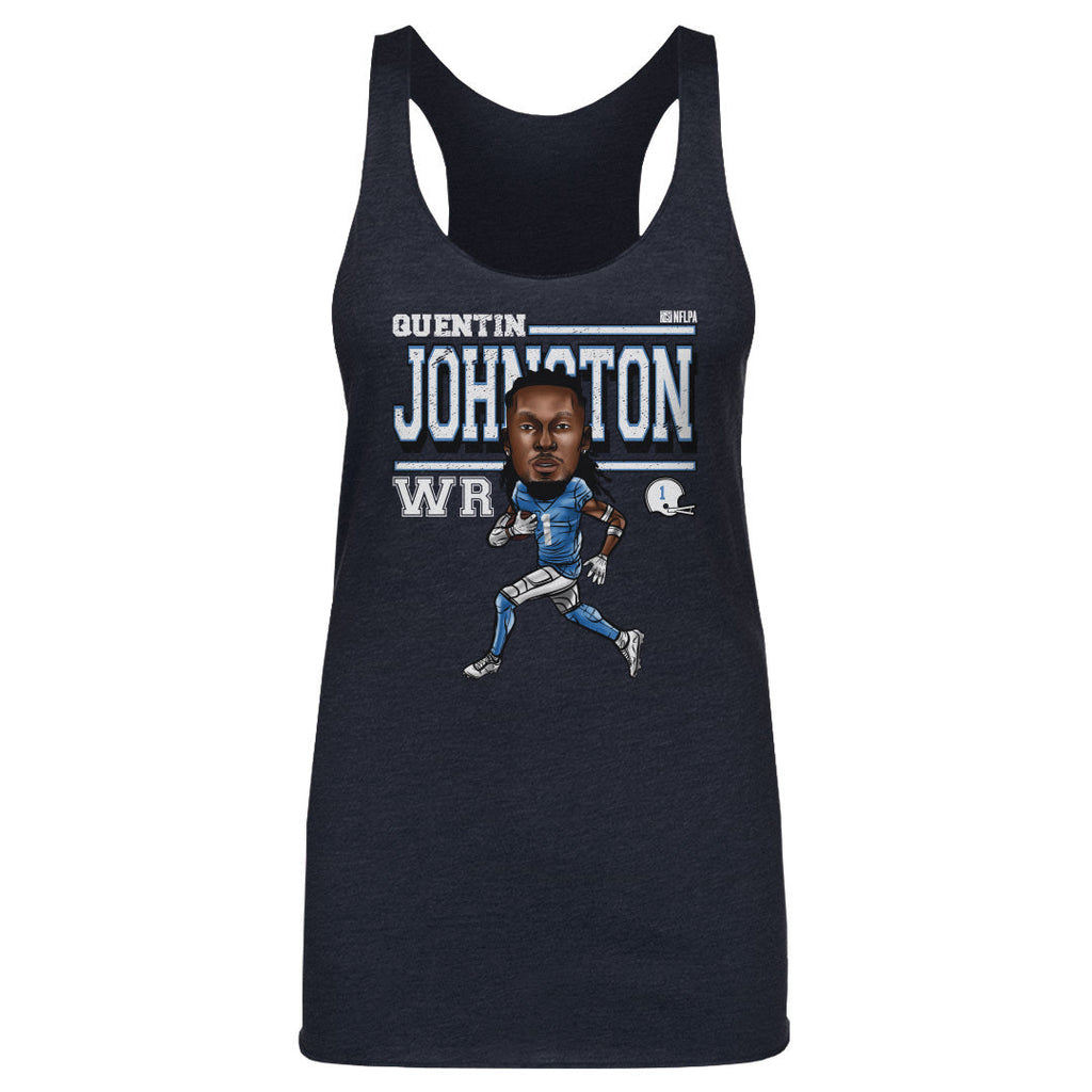 Quentin Johnston Los Angeles C Cartoon WHT