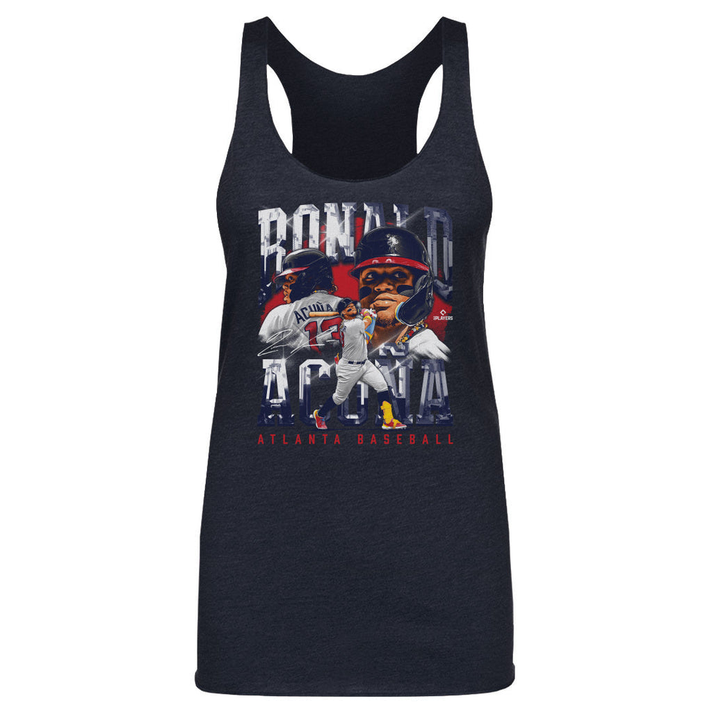 Ronald Acuna Jr. Atlanta Vintage WHT