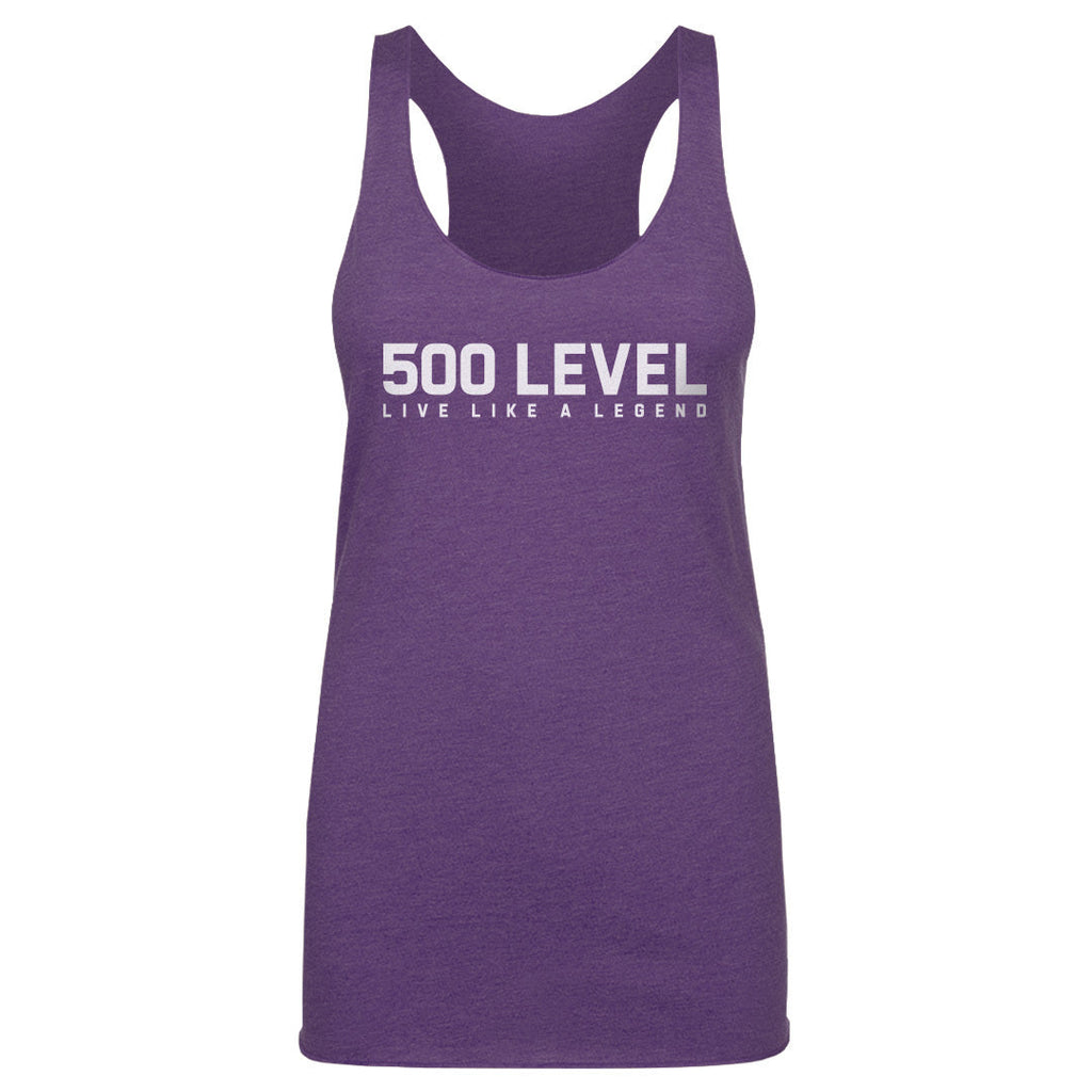 500 LEVEL Wordmark WHT