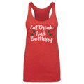 Christmas Eat Drink And Be Merry WHT