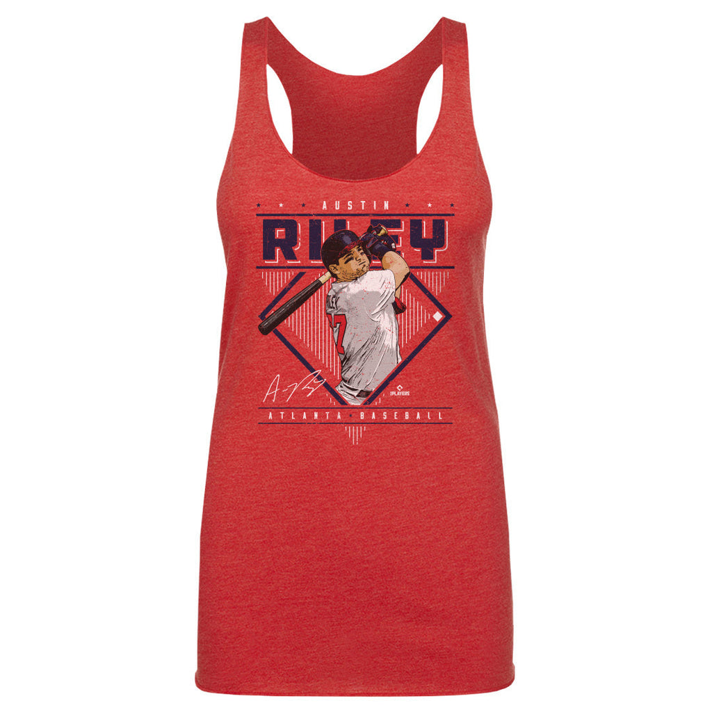 Austin Riley Atlanta Diamond Name WHT