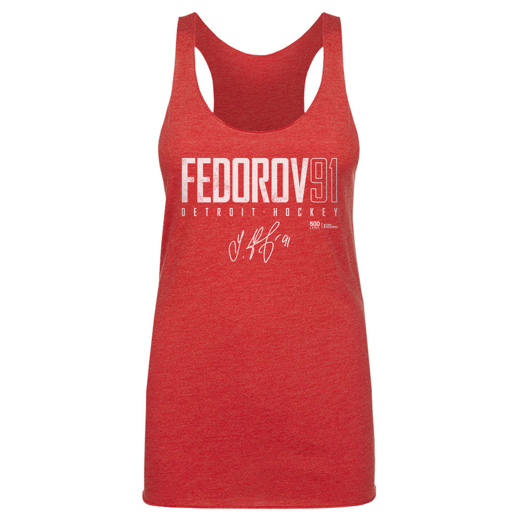 Sergei Fedorov Detroit Elite WHT