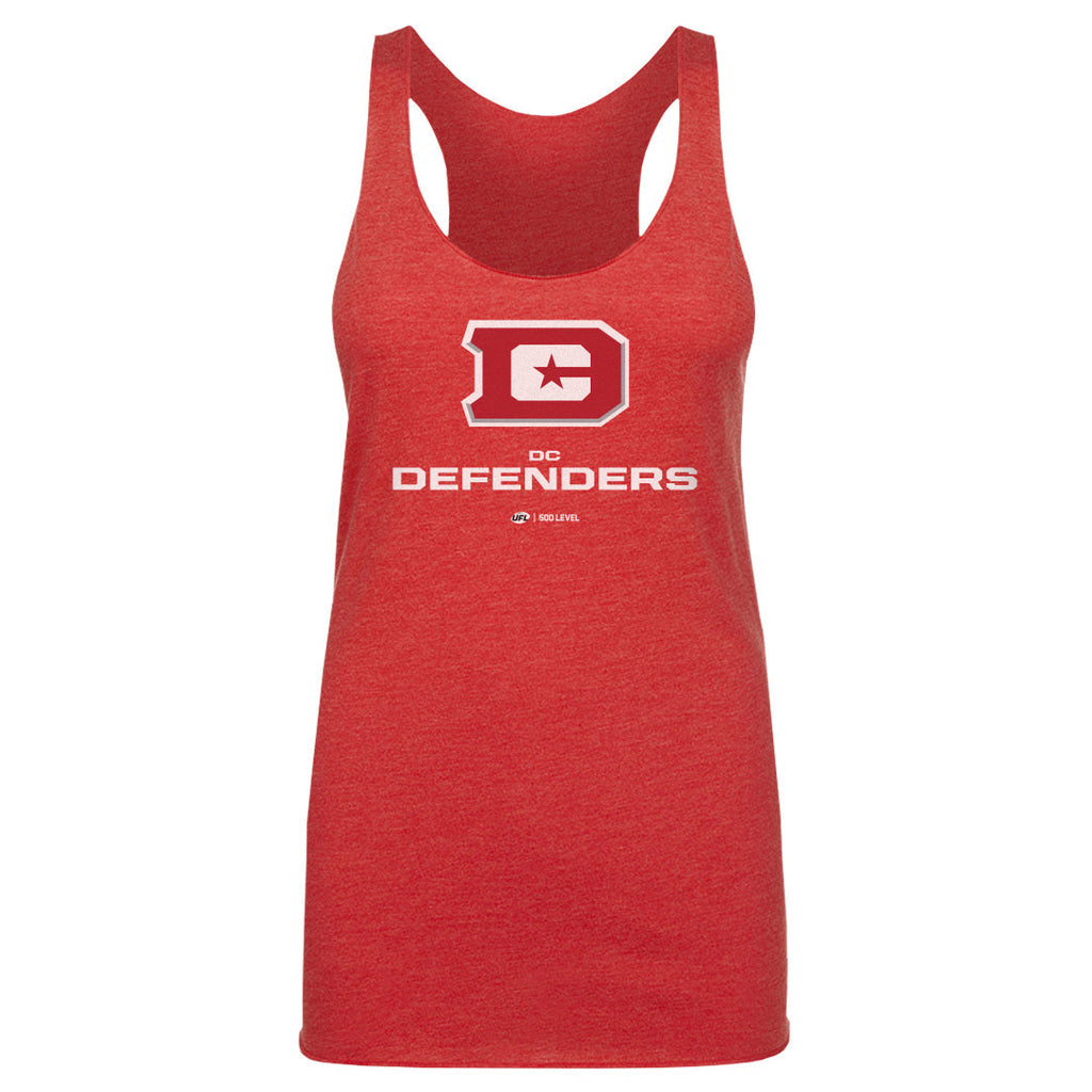 DC Defenders Primary Logo WHT