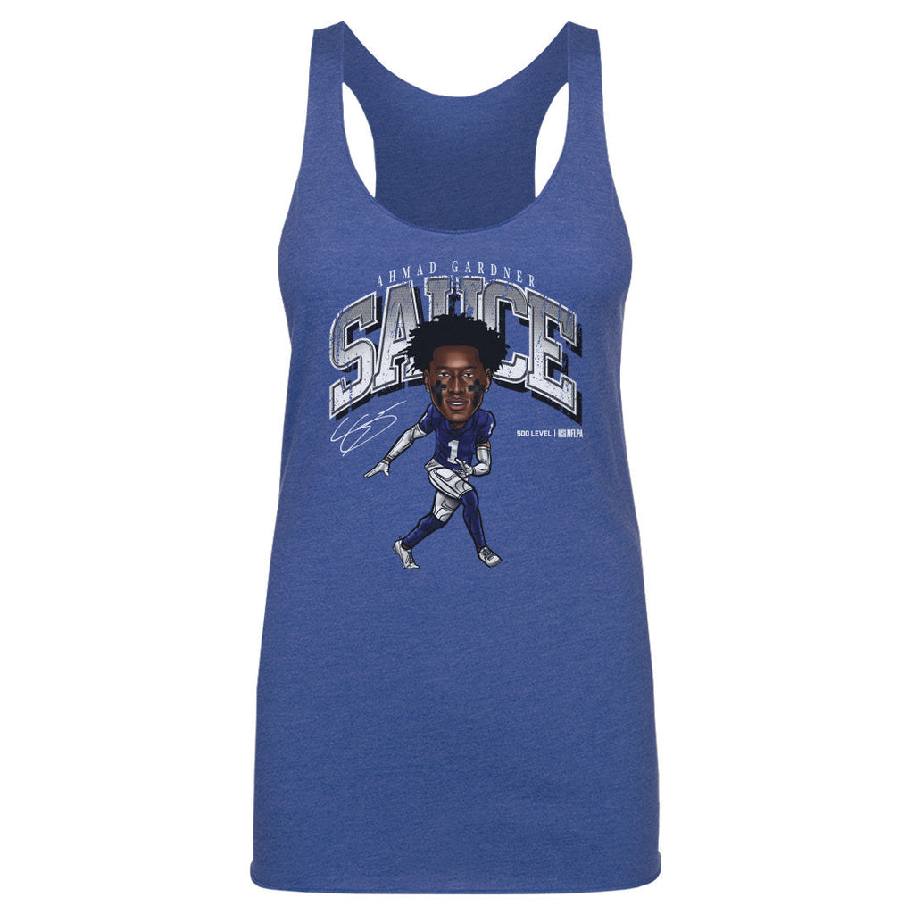 Sauce Gardner Indianapolis Cartoon WHT