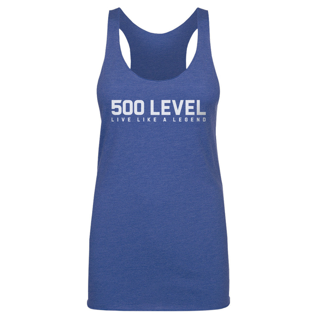 500 LEVEL Wordmark WHT