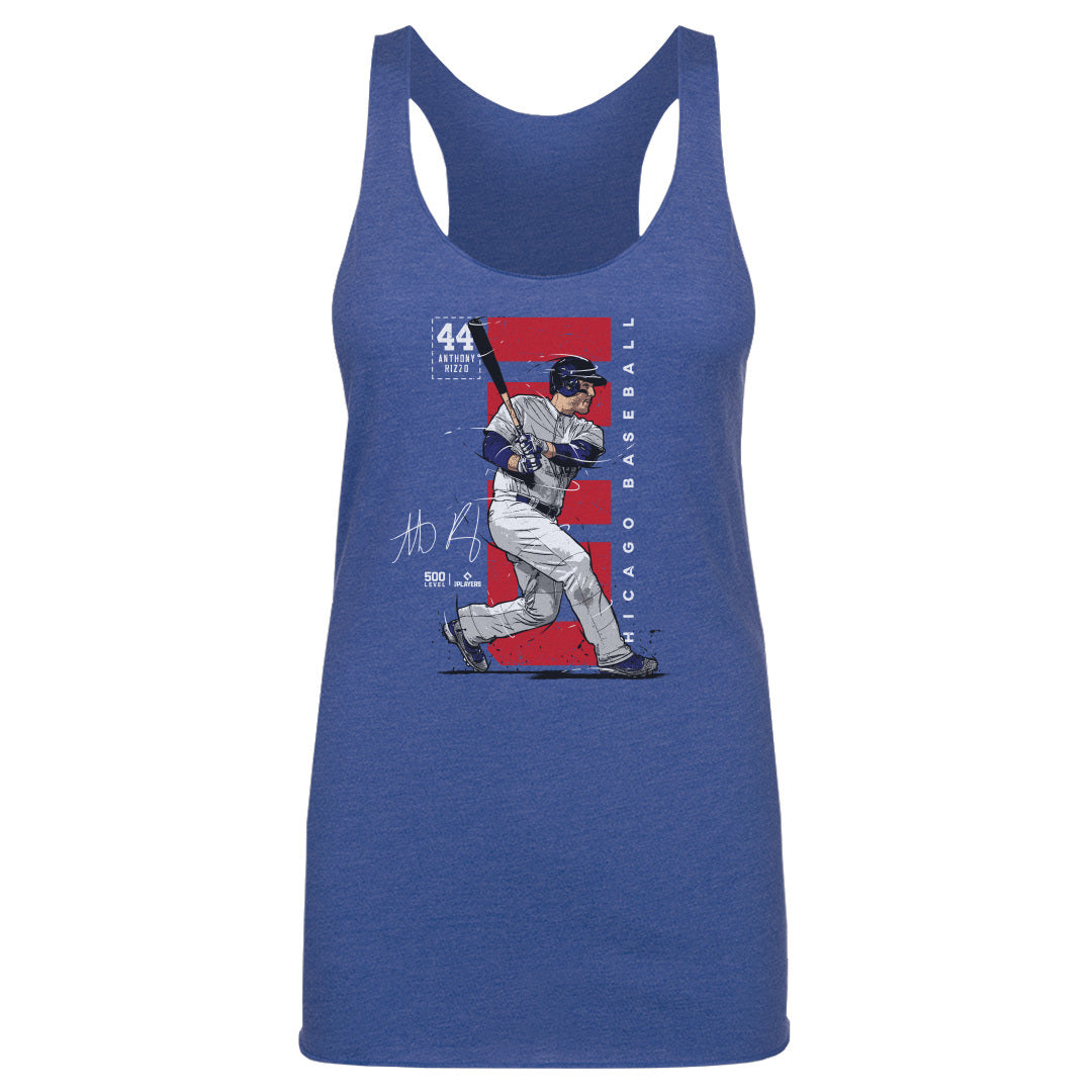 Anthony Rizzo Chicago C Vertical WHT