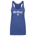 DePaul Blue Demons Volleyball Minimalist WHT