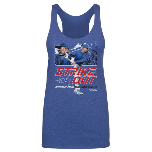 Anthony Rizzo Chicago C Strikeout WHT