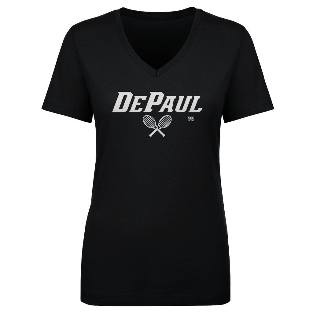DePaul Blue Demons Tennis Minimalist WHT