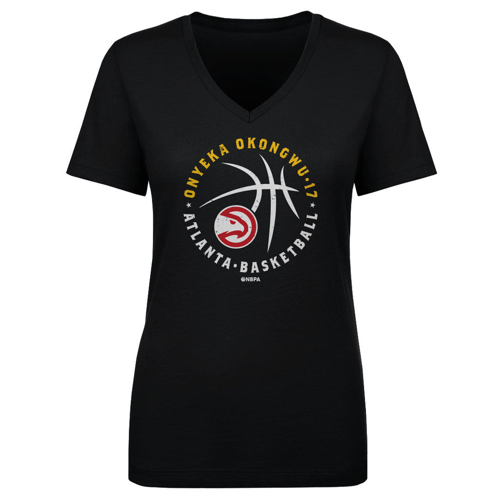Onyeka Okongwu Atlanta Hawks Player Ball WHT