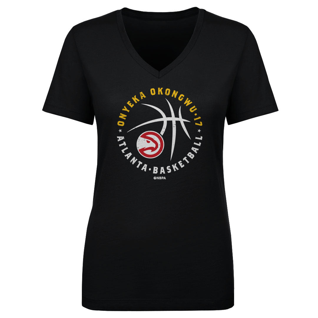 Onyeka Okongwu Atlanta Hawks Player Ball WHT
