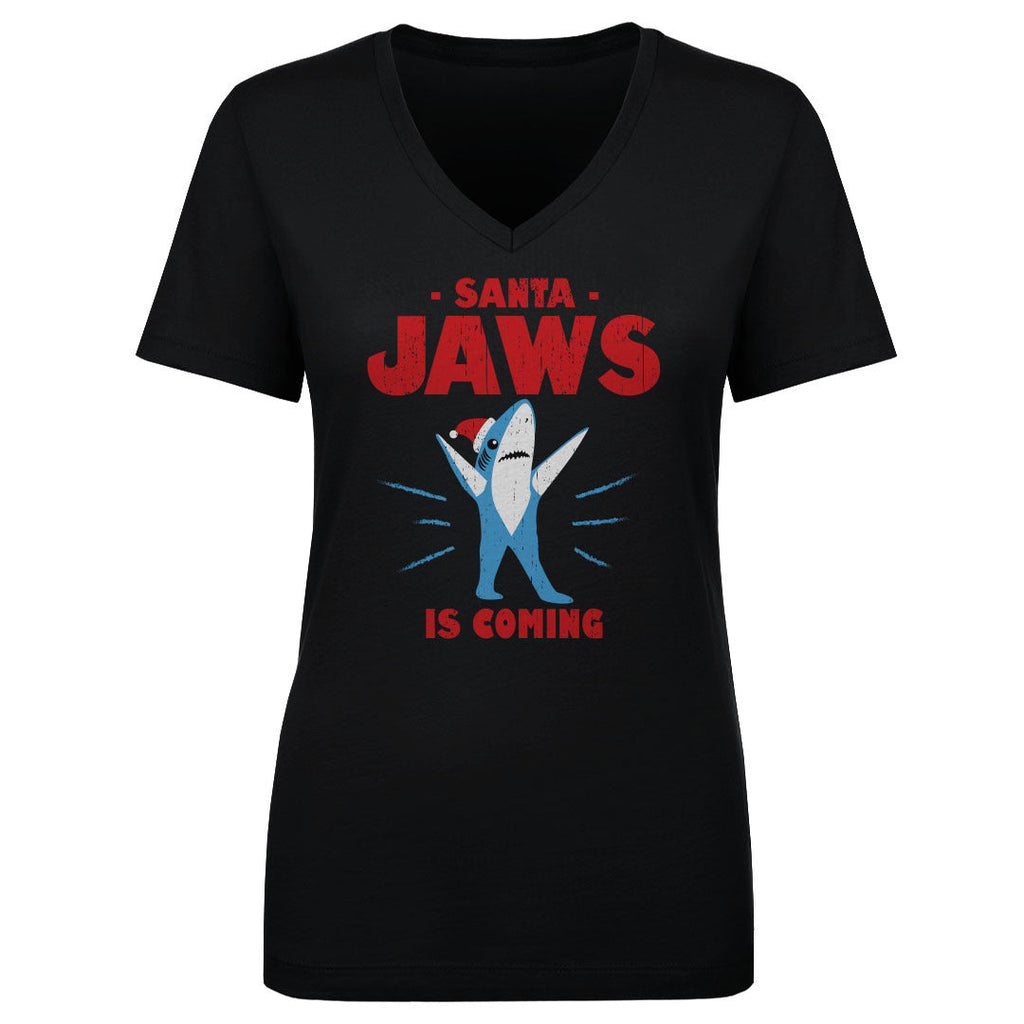 Christmas Santa Jaws WHT