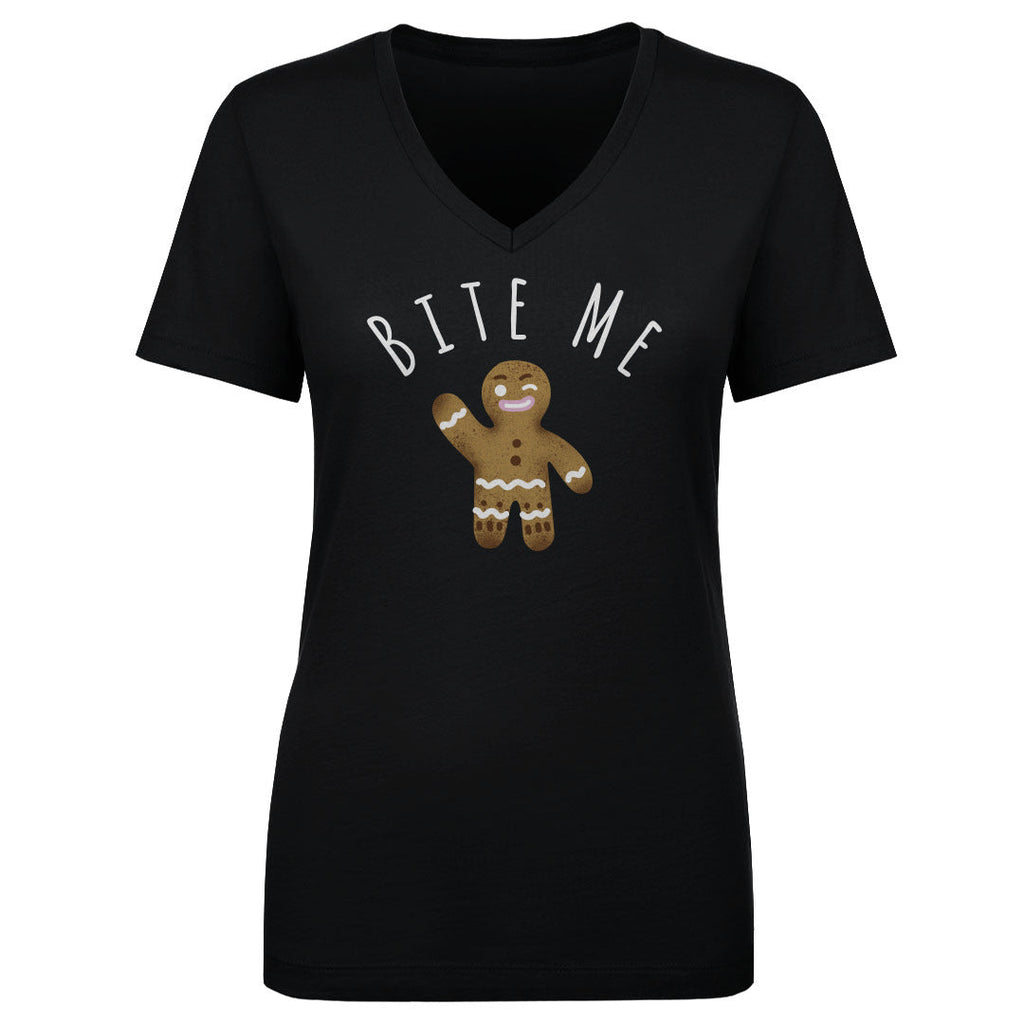 Christmas Bite Me WHT