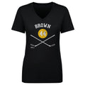 Rob Brown Pittsburgh 44 Sticks WHT
