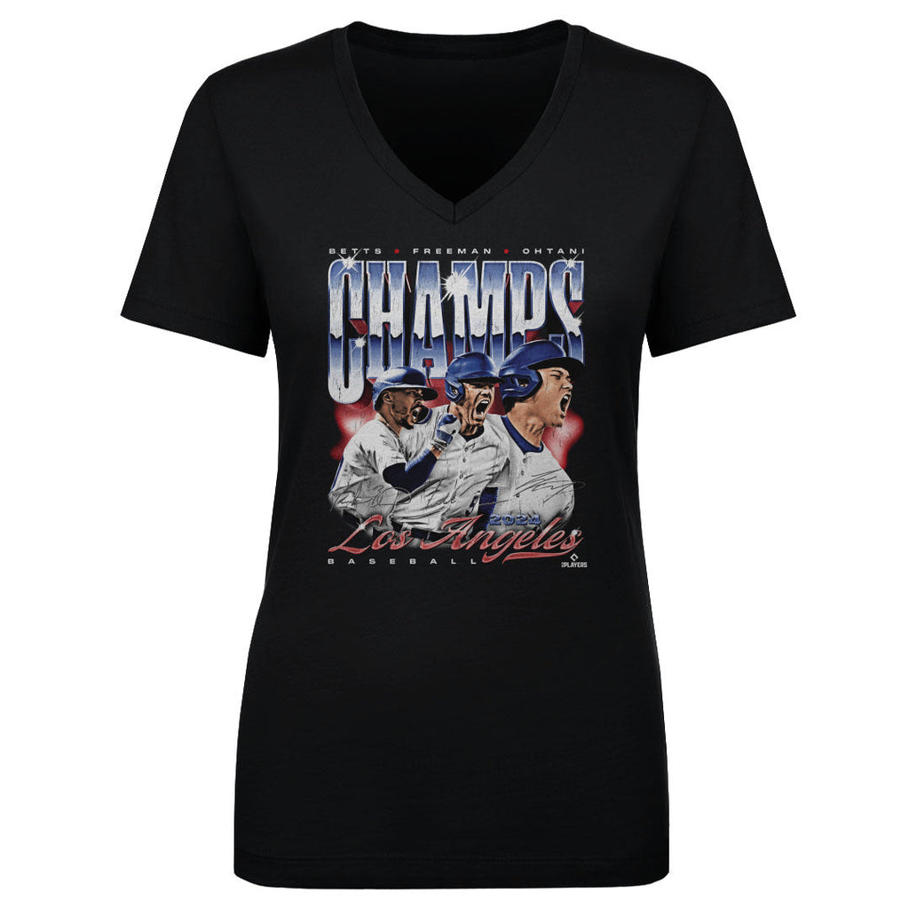 Los Angeles Baseball 2024 Champs Trio Vintage WHT