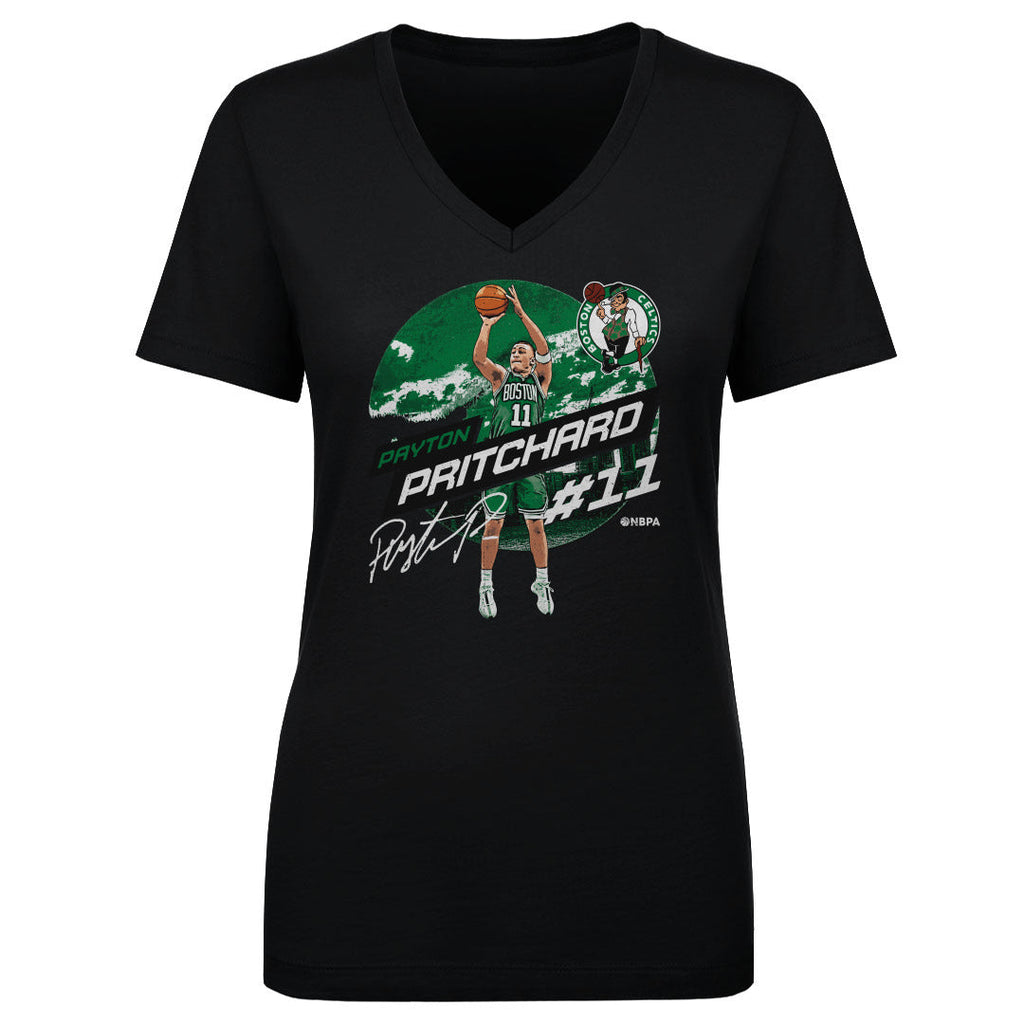 Payton Pritchard Boston Celtics City Emblem WHT