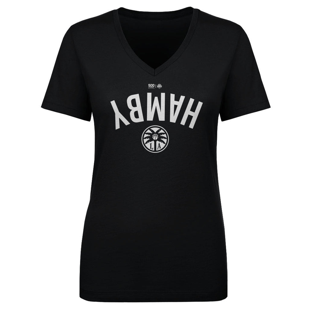 Dearica Hamby Los Angeles Sparks Invert WHT