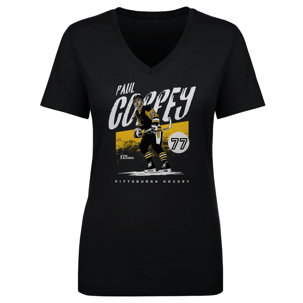Paul Coffey Pittsburgh Grunge WHT