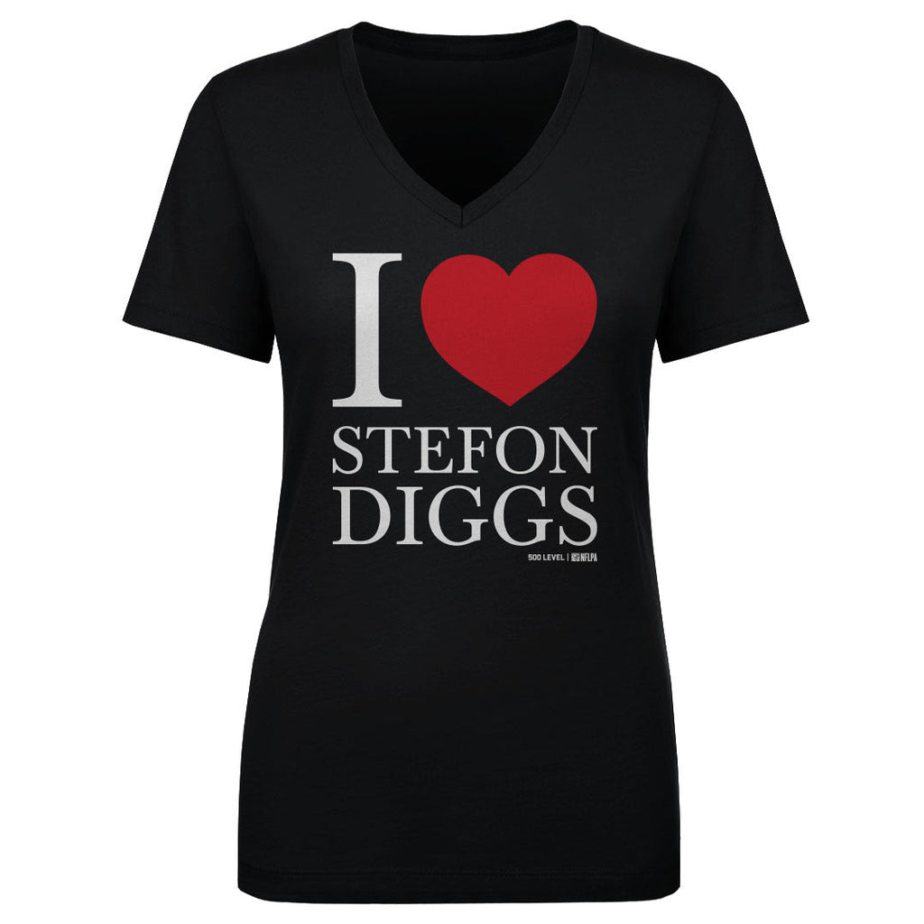 Stefon Diggs New England I Love WHT