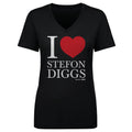 Stefon Diggs New England I Love WHT