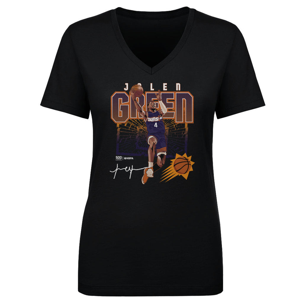 Jalen Green Phoenix Suns Shattered WHT