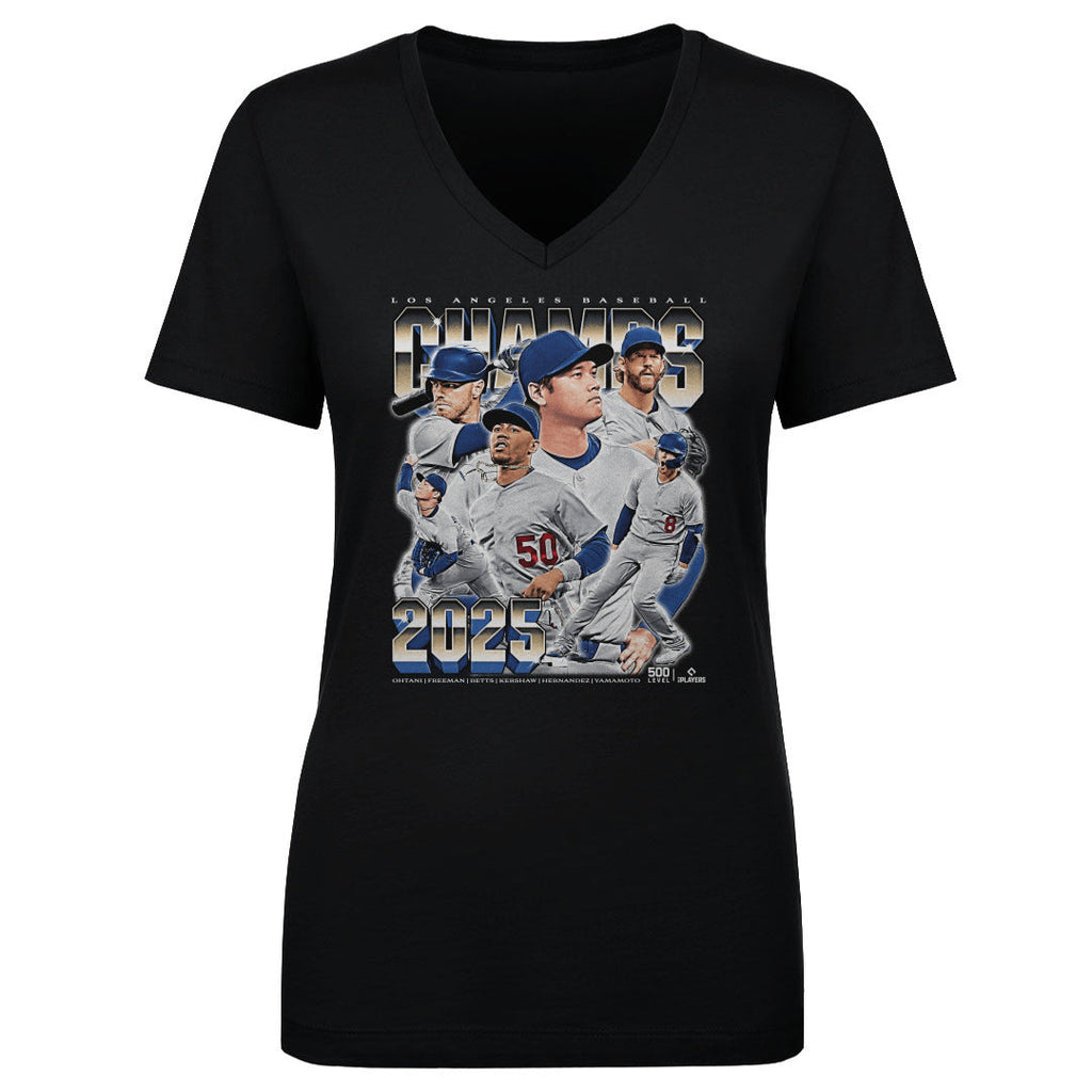 Los Angeles D Baseball 2025 Champs Vintage WHT