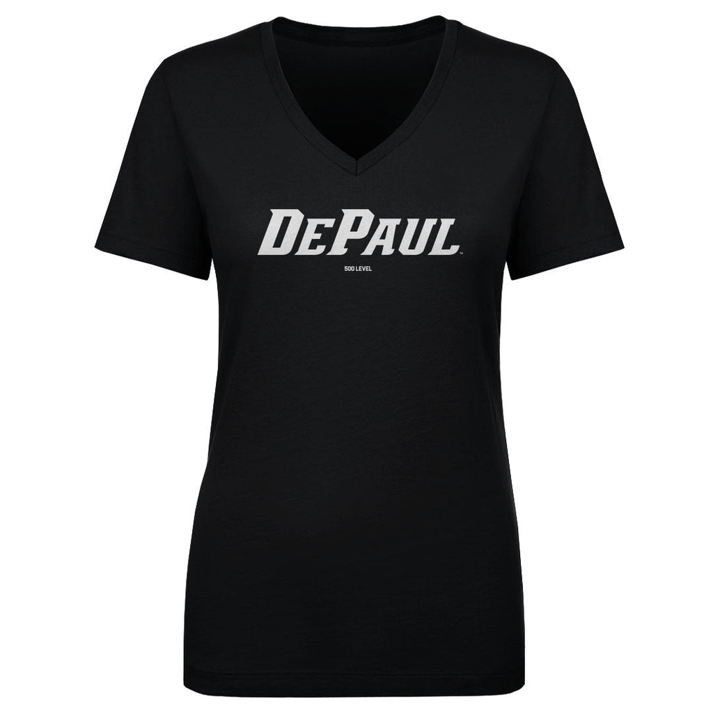 DePaul Blue Demons Wordmark White WHT