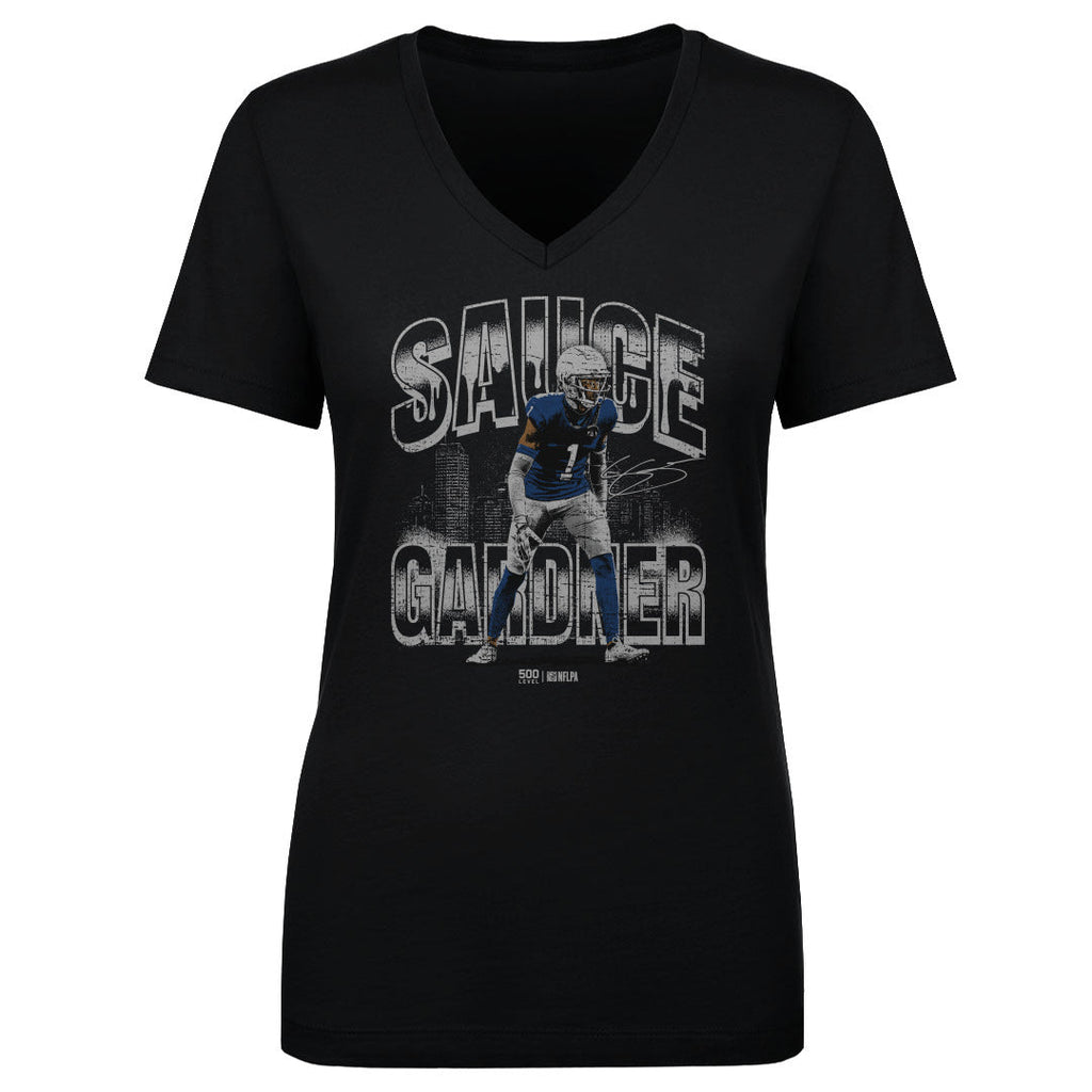 Sauce Gardner Indianapolis Skyline WHT