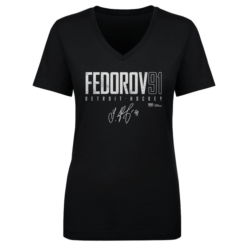 Sergei Fedorov Detroit Elite WHT